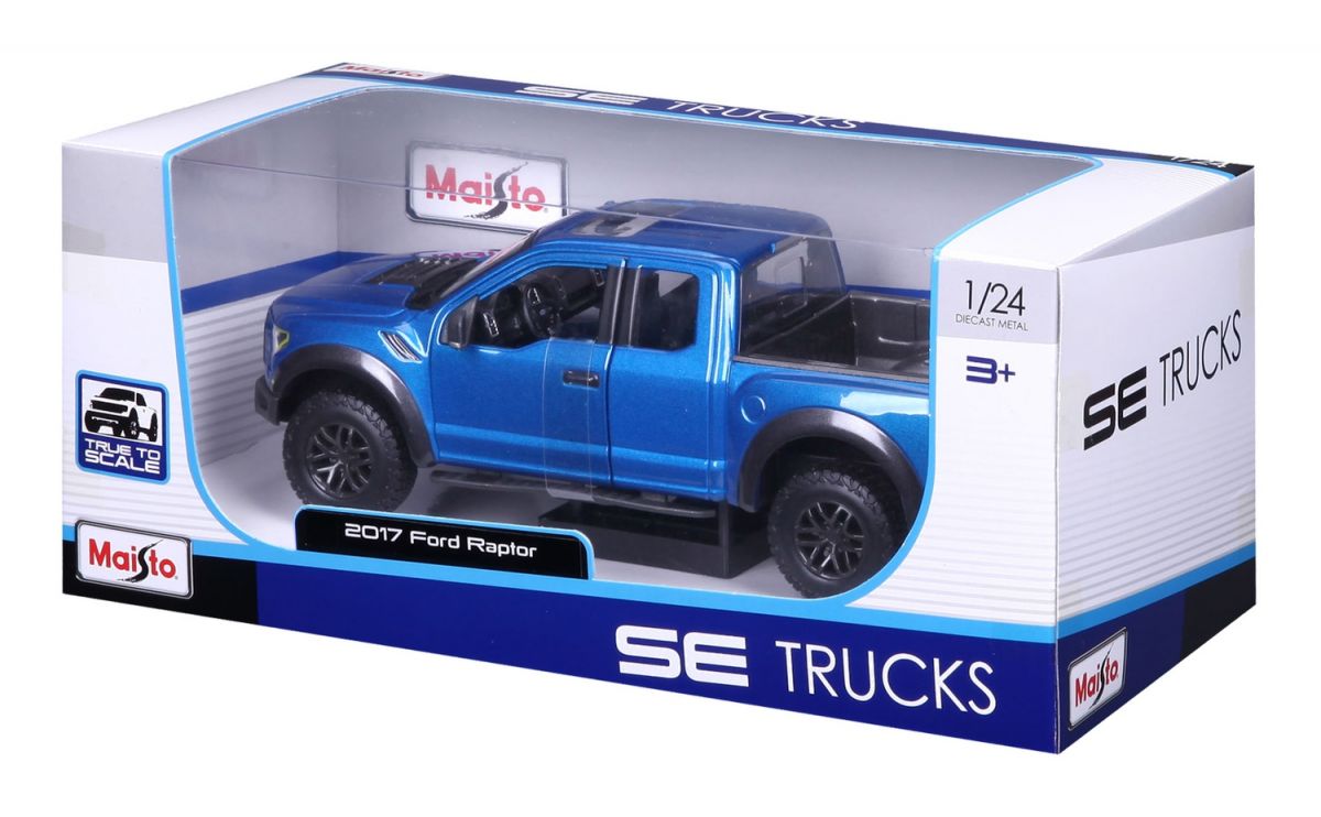 Машинка іграшкова 2017 Ford F-150 Raptor, масштаб 1:24  фото 12