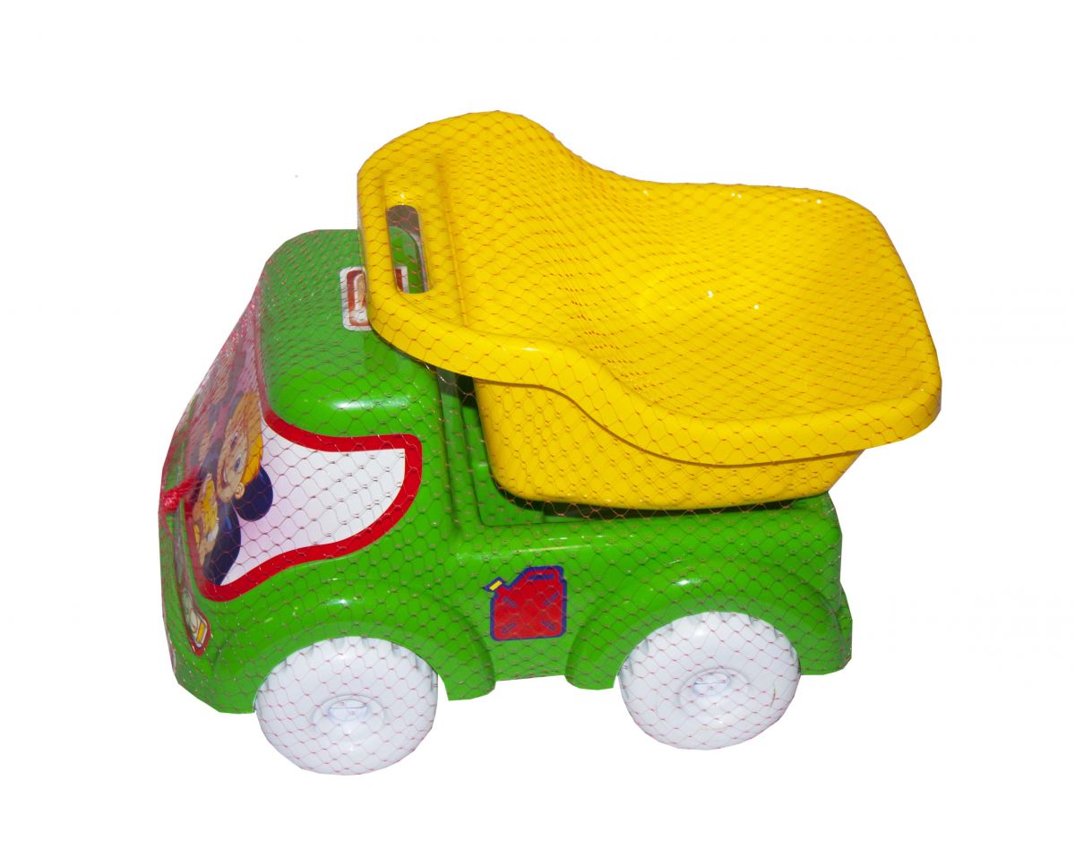 Машинка самоскид № 1 (з жовтим кузовом)