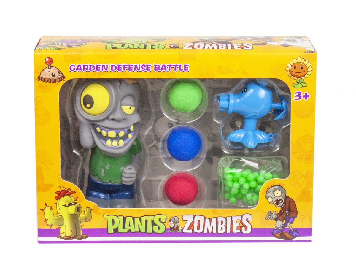 Набор "Plants vs Zombies: Зомби и Горохострел"