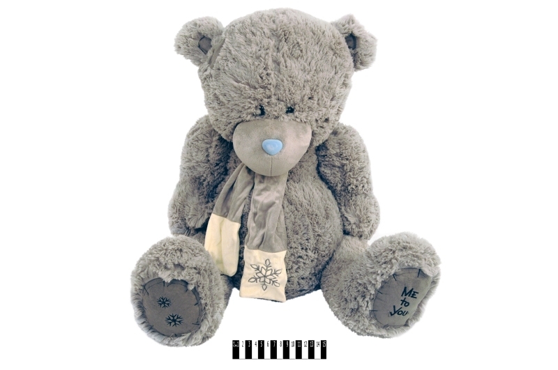 Ведмедик "Тедді" з шарфом муз