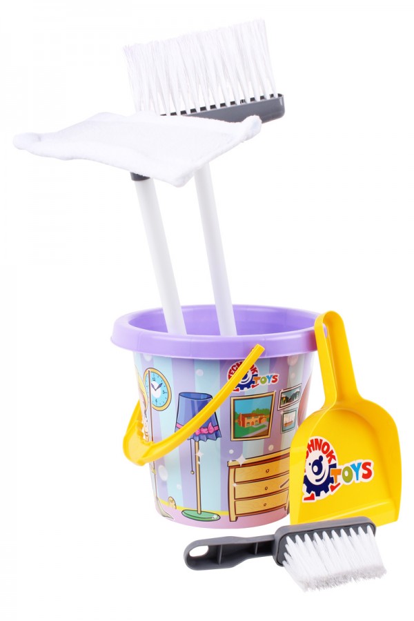 Набір для прибирання (фіолетовий)  фото 1