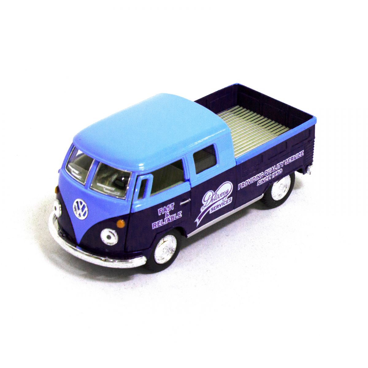 Машинка KINSMART "Volkswagen Bus Delivery" (голубая)