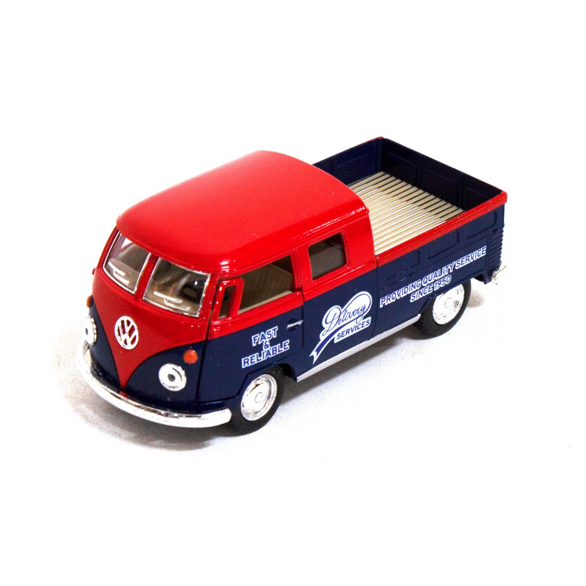 Машинка KINSMART "Volkswagen Bus Delivery" (красная)