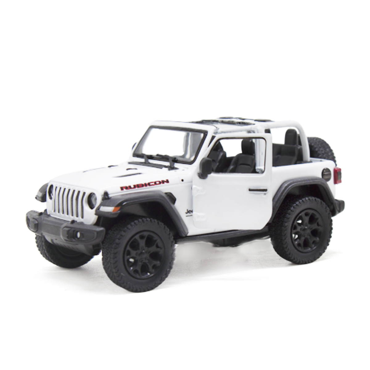 Машинка KINSMART "Jeep Wrangler" (біла) фото 1 Машинка KINSMART "Jeep Wrangler" (біла) фото 1