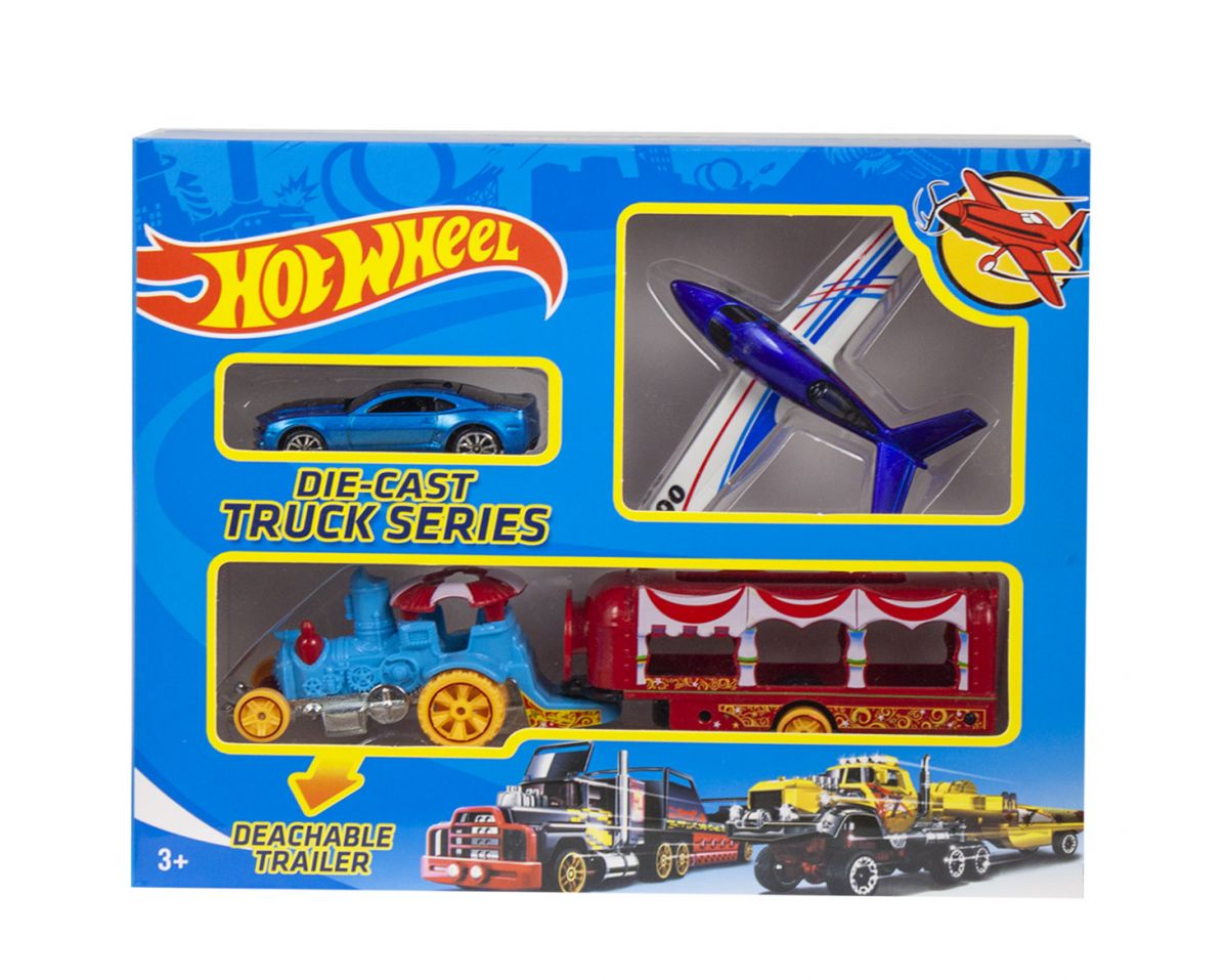 Машина "Hot Wheel DIE CAST TRUCK" (голубое авто)  фото 1