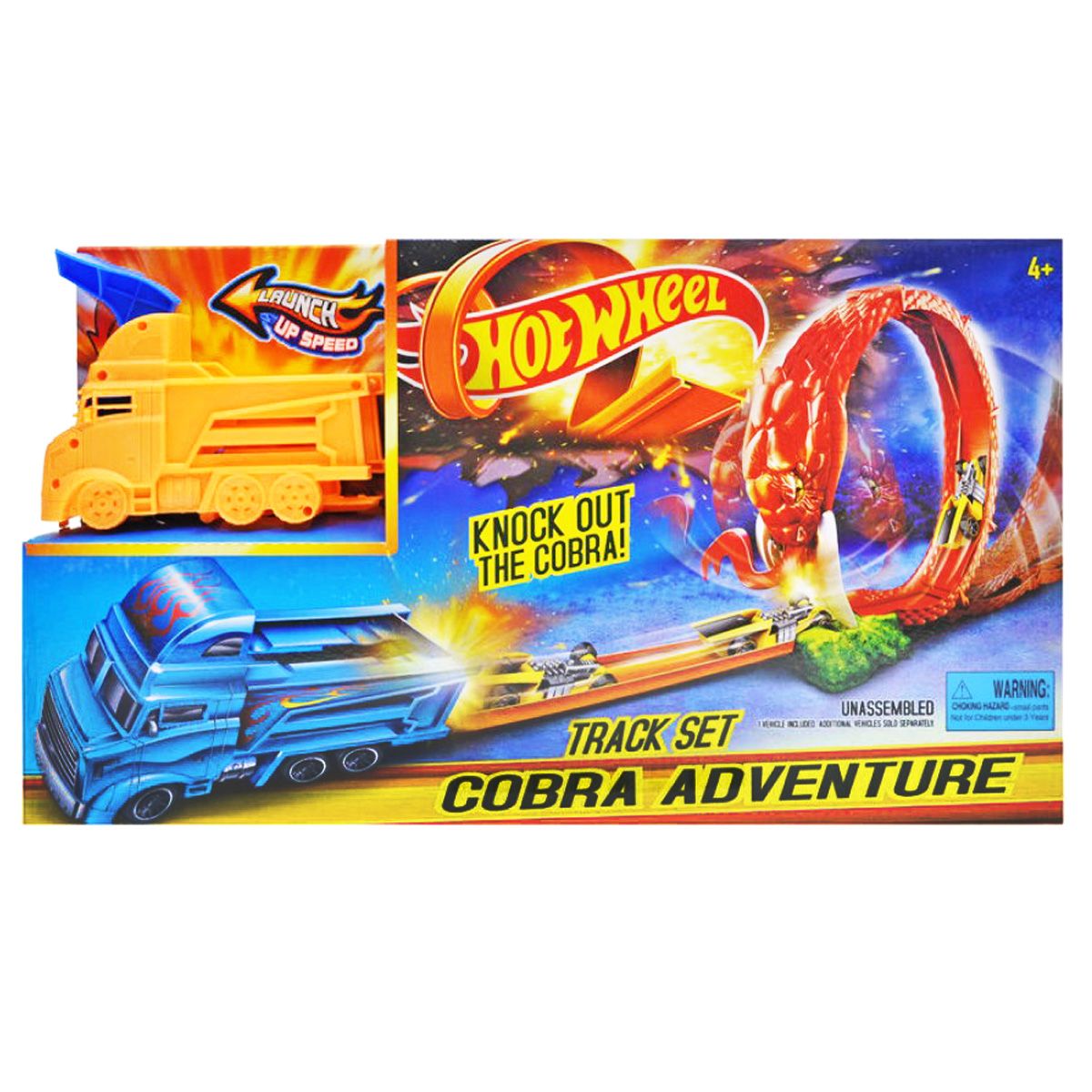Трек-запуск "Hot Wheel.  Cobra Truck"  фото 1
