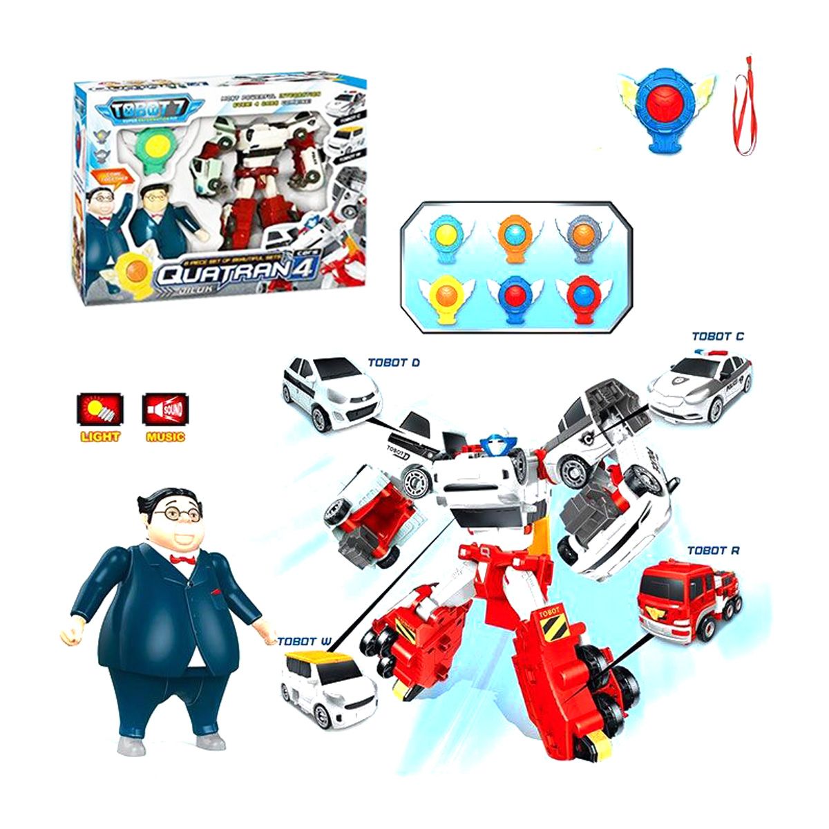 Набір "Тобот: Кватран і Ділук"  фото 1