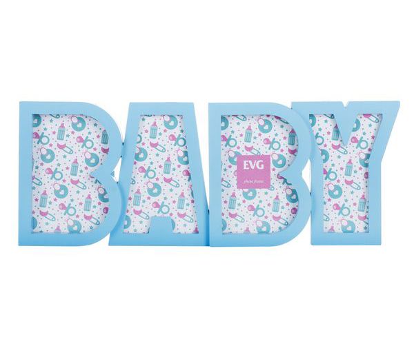 Фоторамка х 4 "BABY" (блакитна) Фоторамка х 4 "BABY" (блакитна)