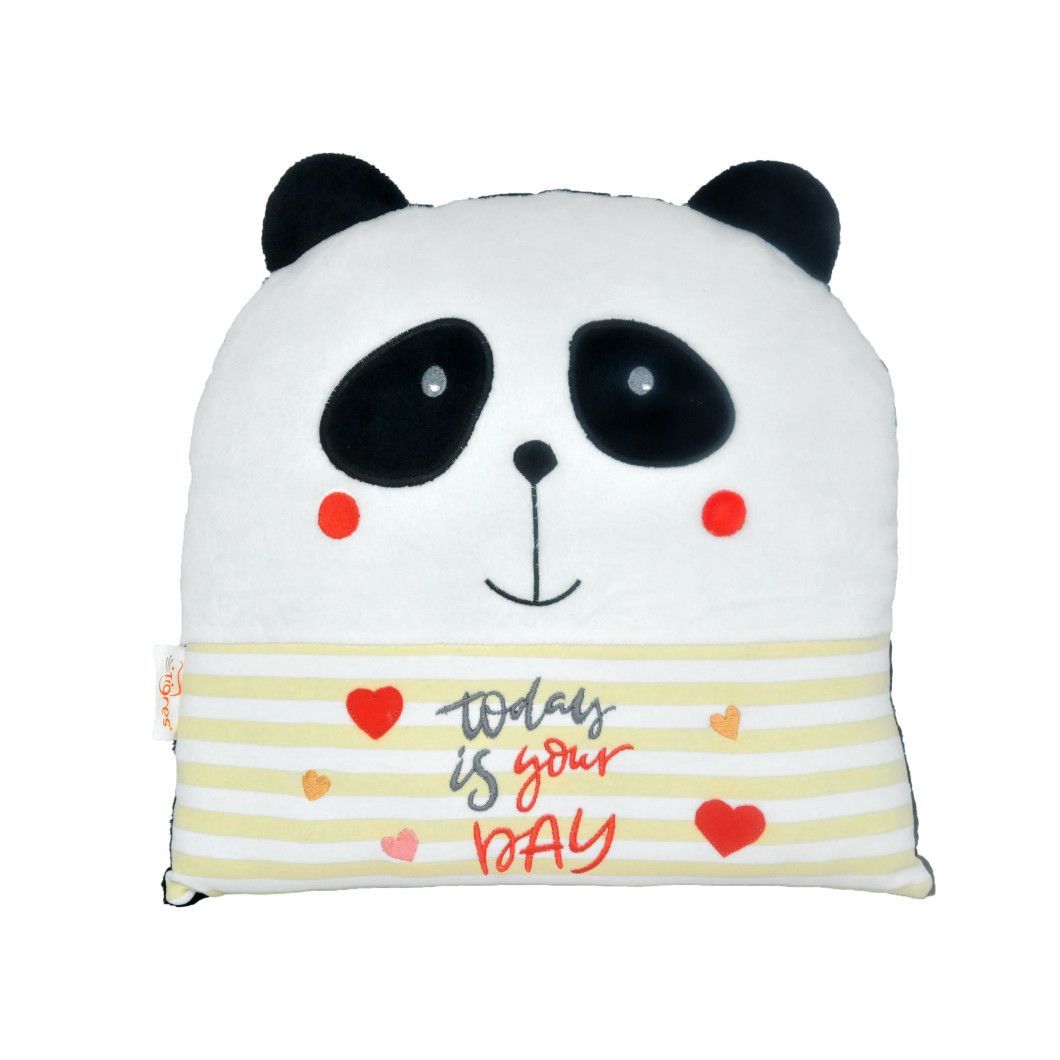 Подушка "Панда.  Тoday is your day"  фото 1