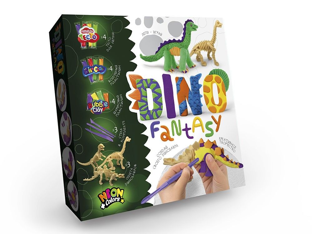 Набір креативної творчості "Dino Fantasy" 18 елементів (рус)