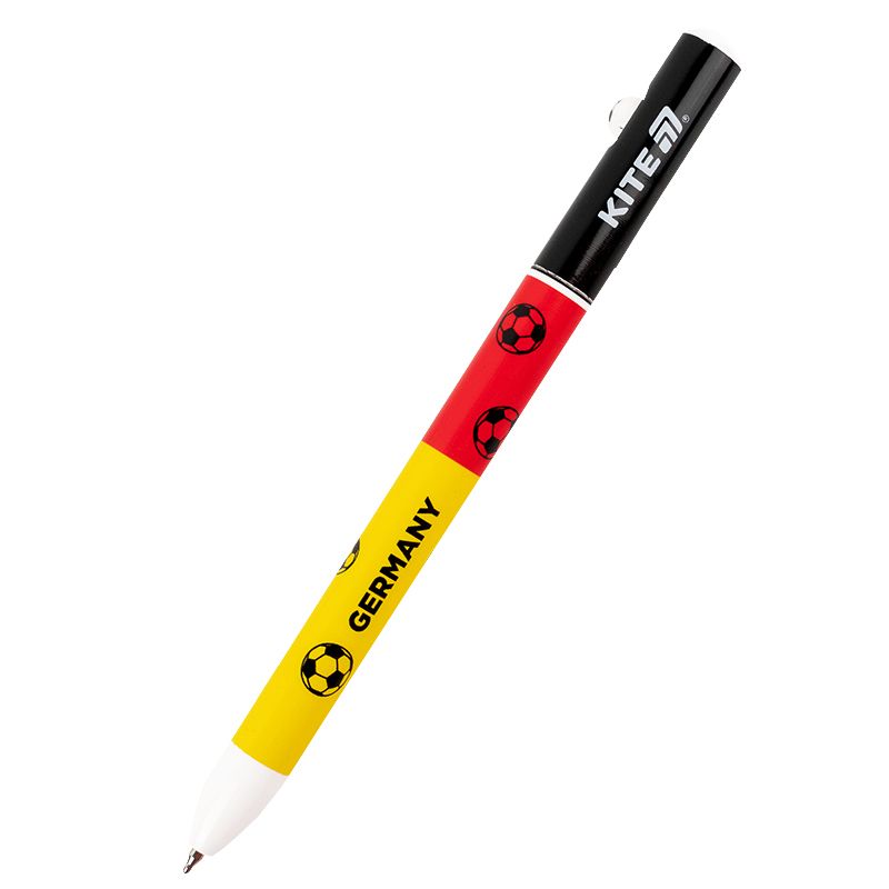 Ручка кулькова автоматична Football nations, синя  фото 13