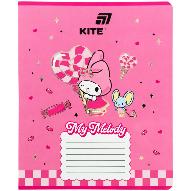 Зошит 18 арк. , лін. , фольга + УФ лак, HK  фото 13