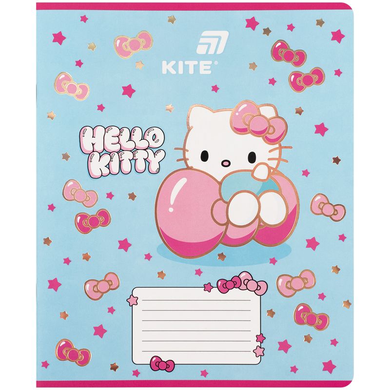 Тетрадь 18 л. , кл. , фольга + УФ лак, HK-1  фото 13