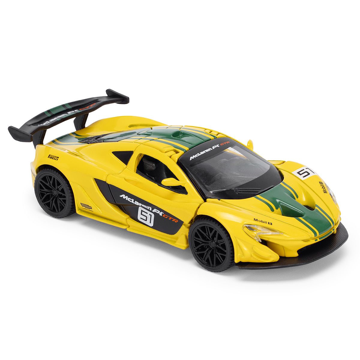 Автомодель - McLaren P1 (жовтий, 1:24)  фото 13