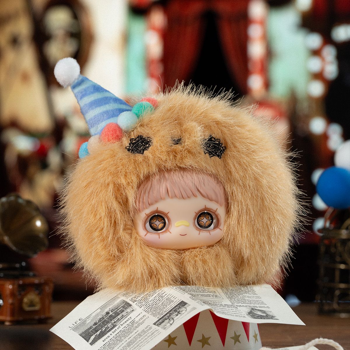 Коллекционная мягкая игрушка с кольцом POP TOP Hi TOY серии MayMei - Безумный цирк  фото 13