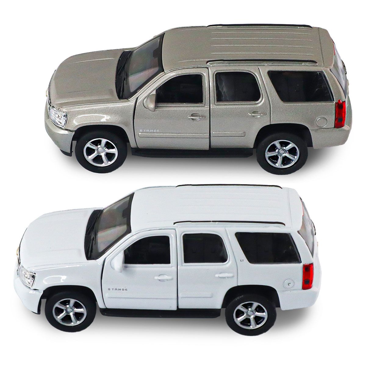 Автомодель - Chevrolet Tahoe 2008 (білий, сірий)  фото 13