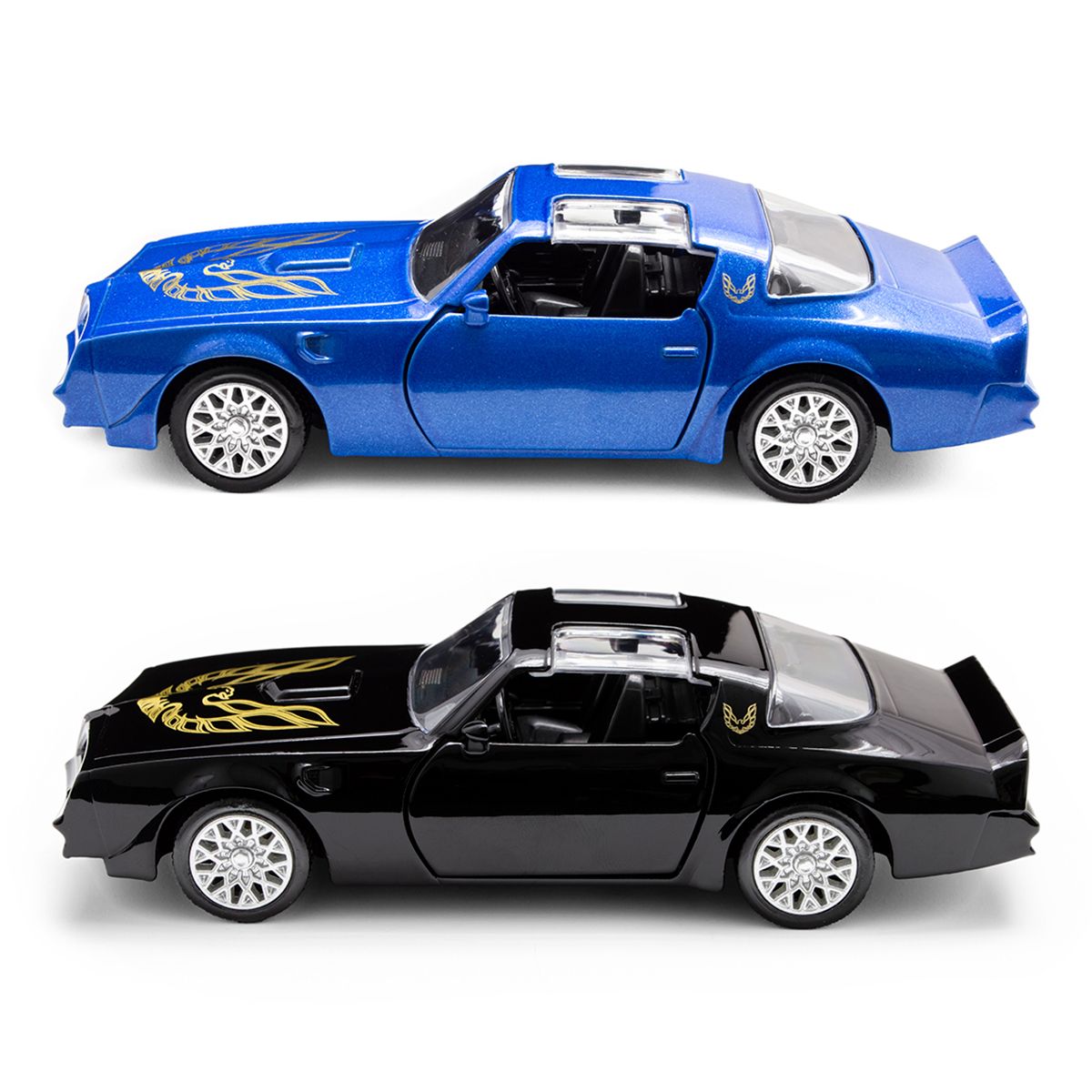 Автомодель - Pontiac Firebird 1978 (чорний, синій) (МІКС)  фото 13