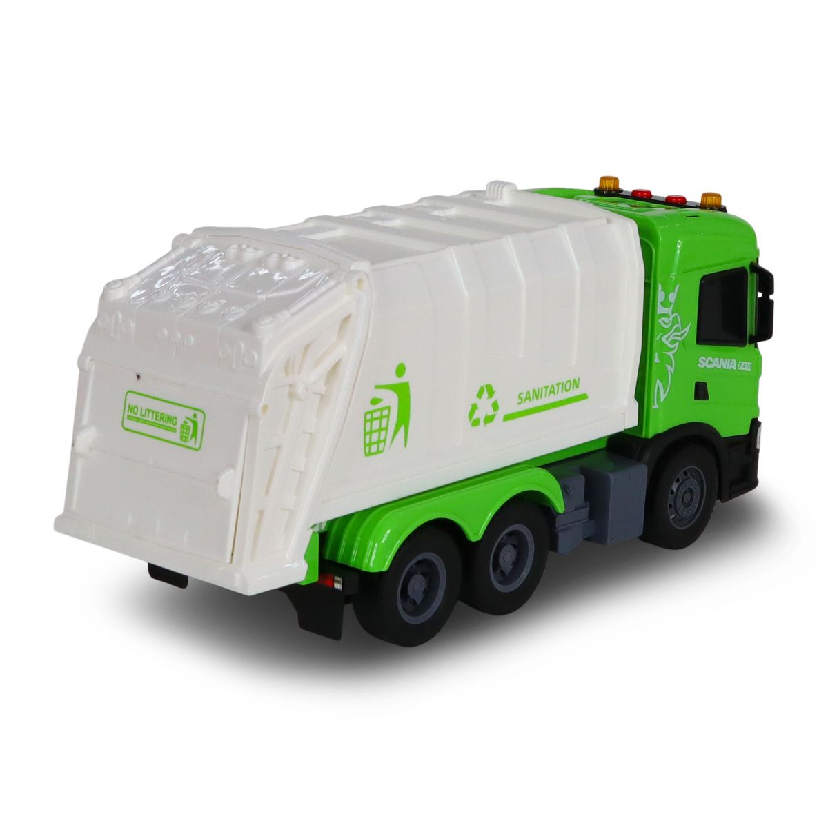 Автомодель серії Big Truck – Сміттєвоз Scania (світло, звук)  фото 13