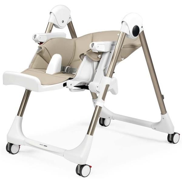 Стільчик для годування Peg-Perego Prima Pappa Follow Me, бежевий  фото 13