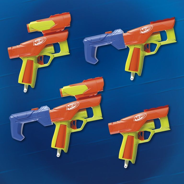 Набір з 3-х іграшкових бластерів та 18 стріл, серії Nerf N Series  фото 13