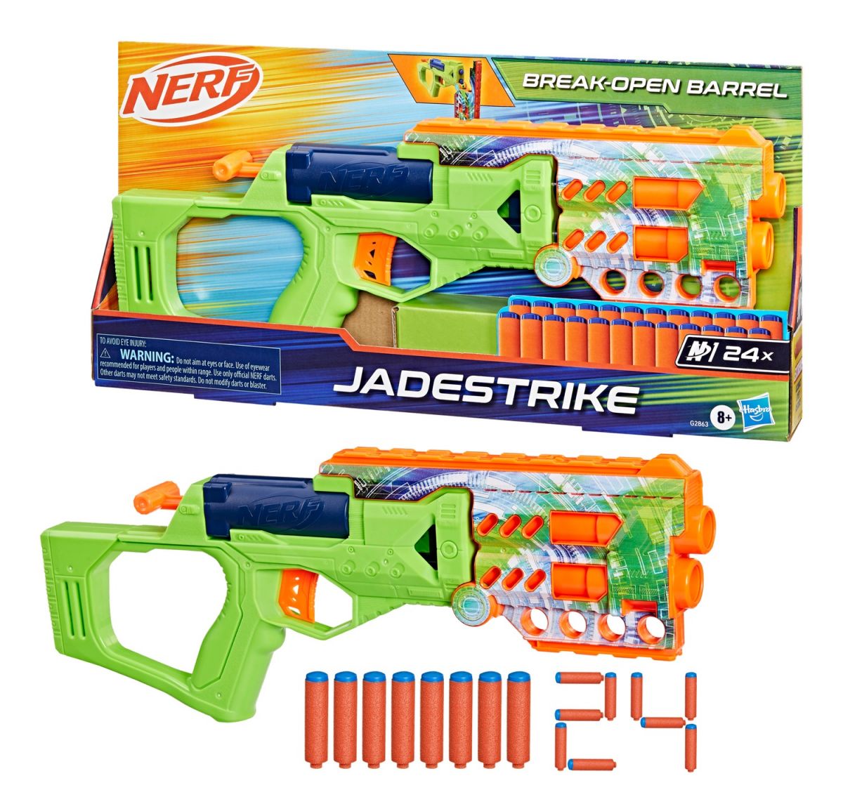 NERF Бластер іграшковий Jadestrike, серія Nerf N Series  фото 13