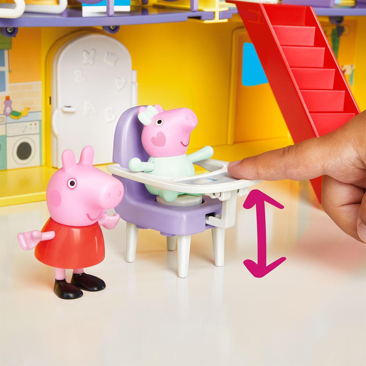 Ігровий набір Peppa Figurines – Великий родинний будинок Пеппи  фото 13