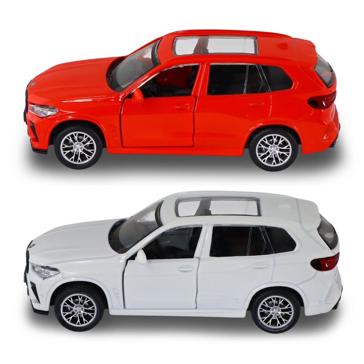 Автомодель – BMW X5 M (білий, червоний)  фото 13