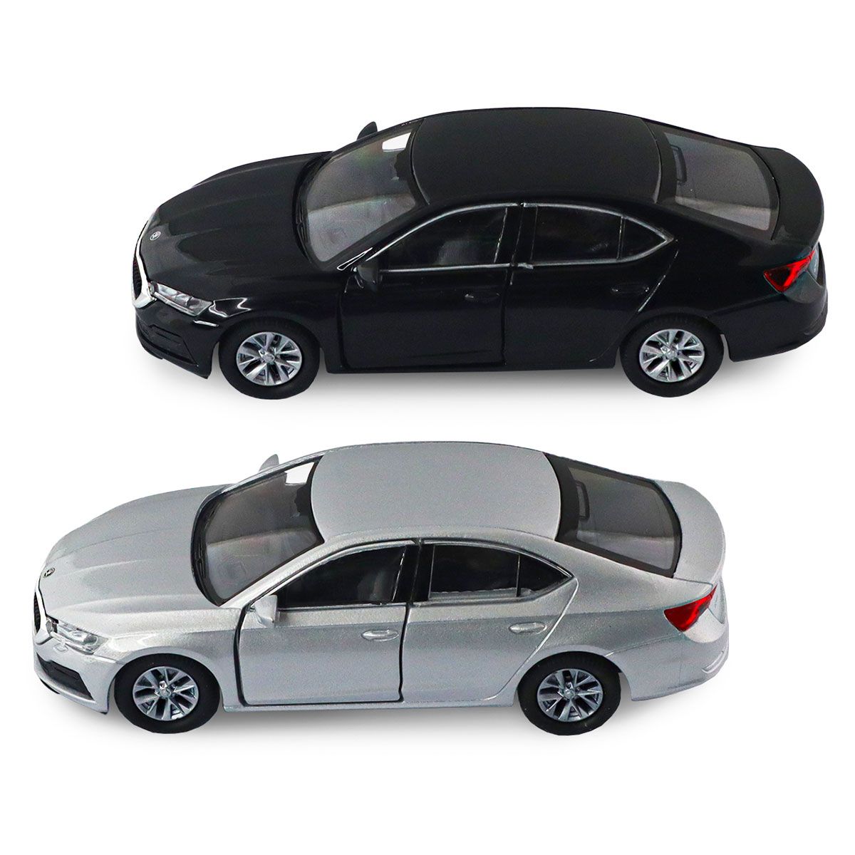 Автомодель - Skoda Octavia (чорний, сріблястий)  фото 13
