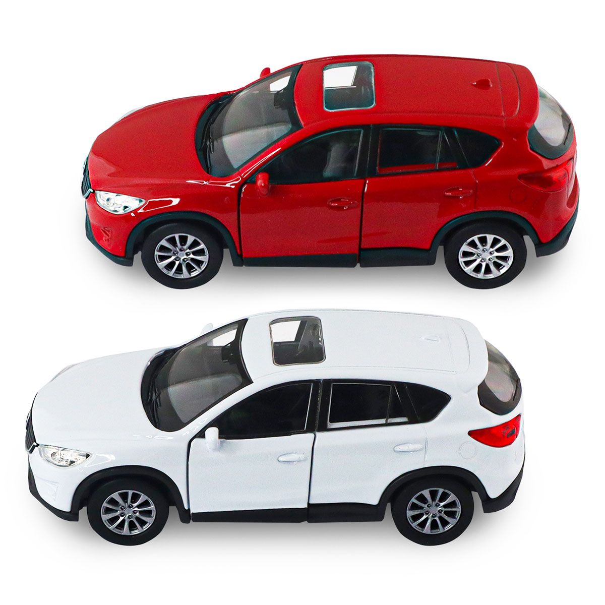 Автомодель - Mazda CX-5 (красный, белый)  фото 13