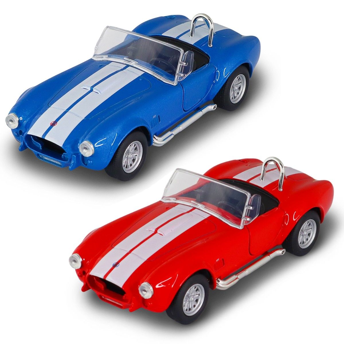 Автомодель – Shelby Cobra 427 SC 1965 (красный, синий)  фото 13