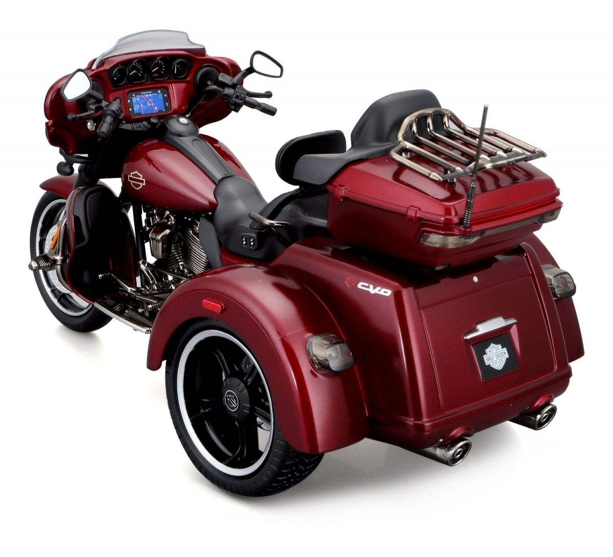 Мотоцикл іграшковий Harley-Davidson Motorcycles 2021 CVO Tri Glide, масштаб 1:12  фото 13
