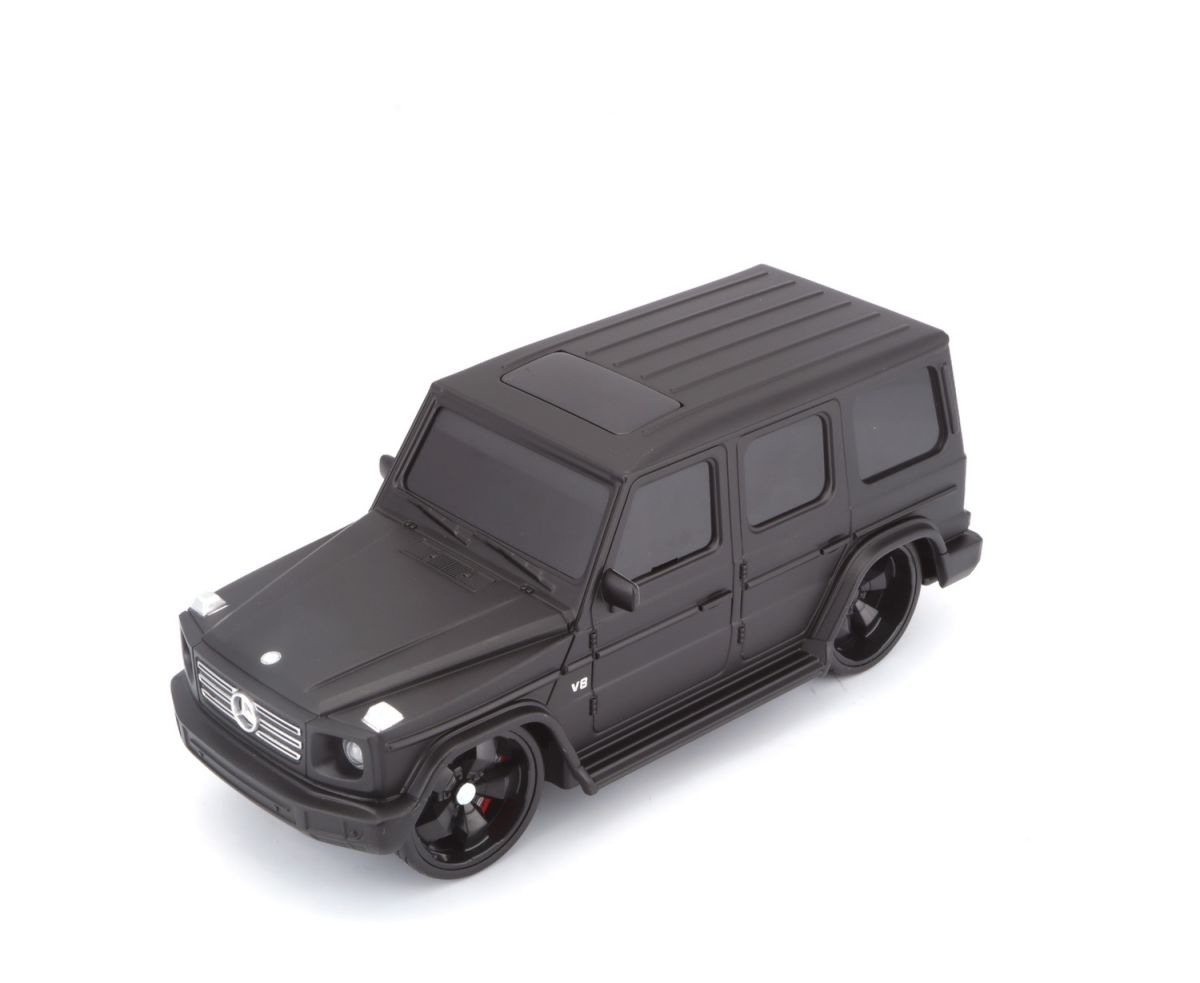 Машинка іграшкова на р/к  2018 Mercedes-Benz G-Class, масштаб 1:24 матовий чорний  фото 13