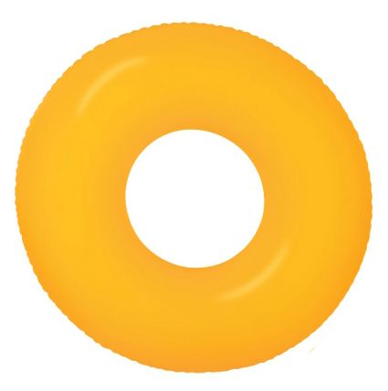 [59262] Надувной круг "Неон"﻿ (оранжевый)