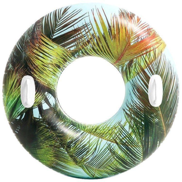 Надувной круг Цветочный, пальма