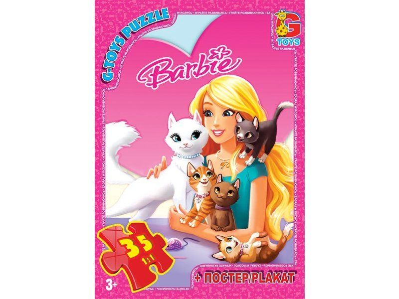 Пазлы "Barbie" 35 эл