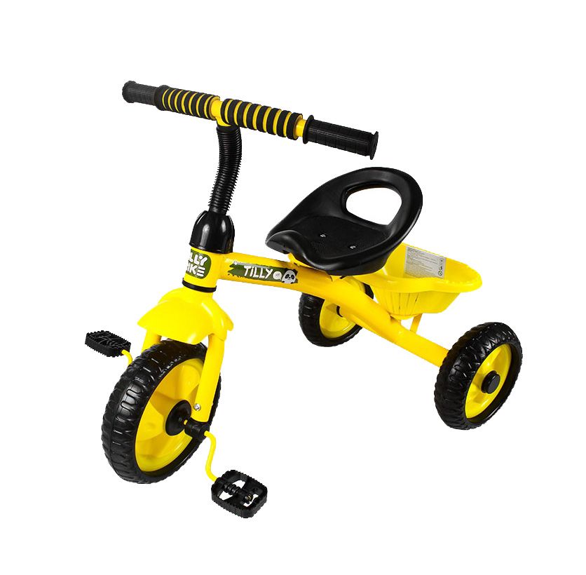 Велосипед детский трёхколесный "Trike" желтый Велосипед детский трёхколесный "Trike" желтый