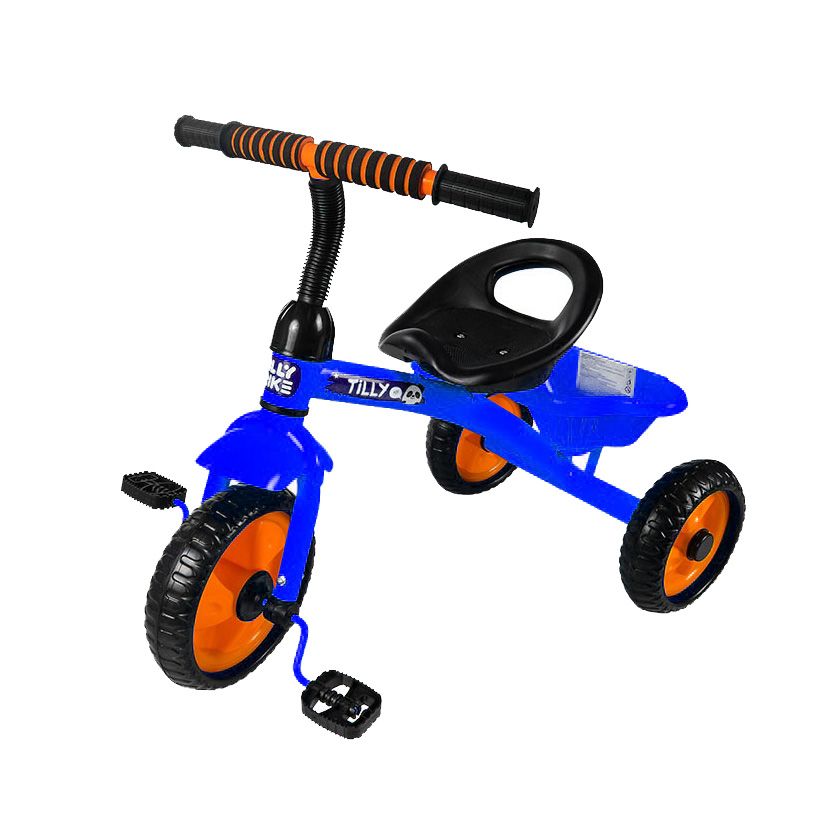 Велосипед детский трёхколесный "Trike" синий Велосипед детский трёхколесный "Trike" синий