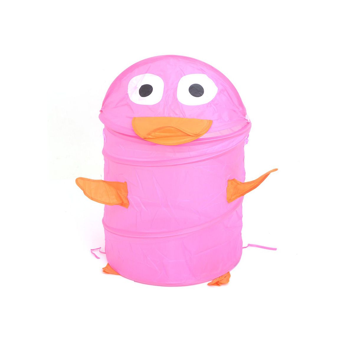Корзина для игрушек утка розовая