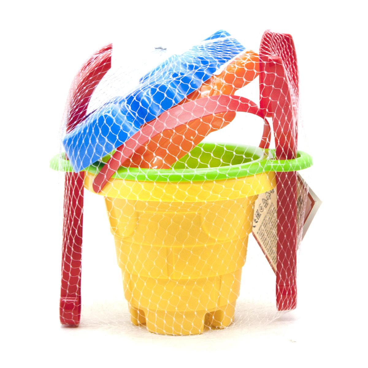 Пісочний набір "Вежа" жовтий  фото 1