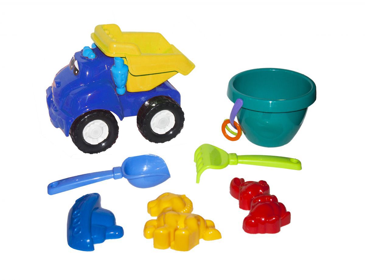 Машина Смайл самоскид №3 синій  фото 1