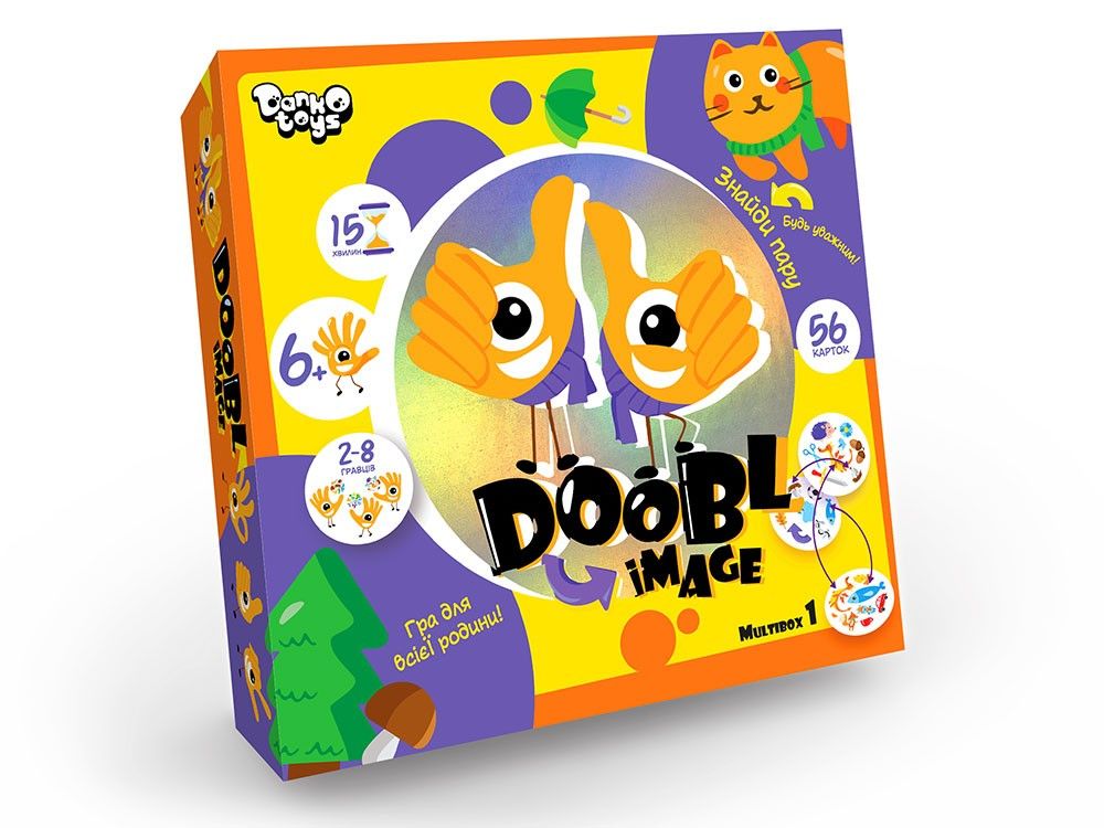 Настольная игра "Doobl image: Multibox 1" укр