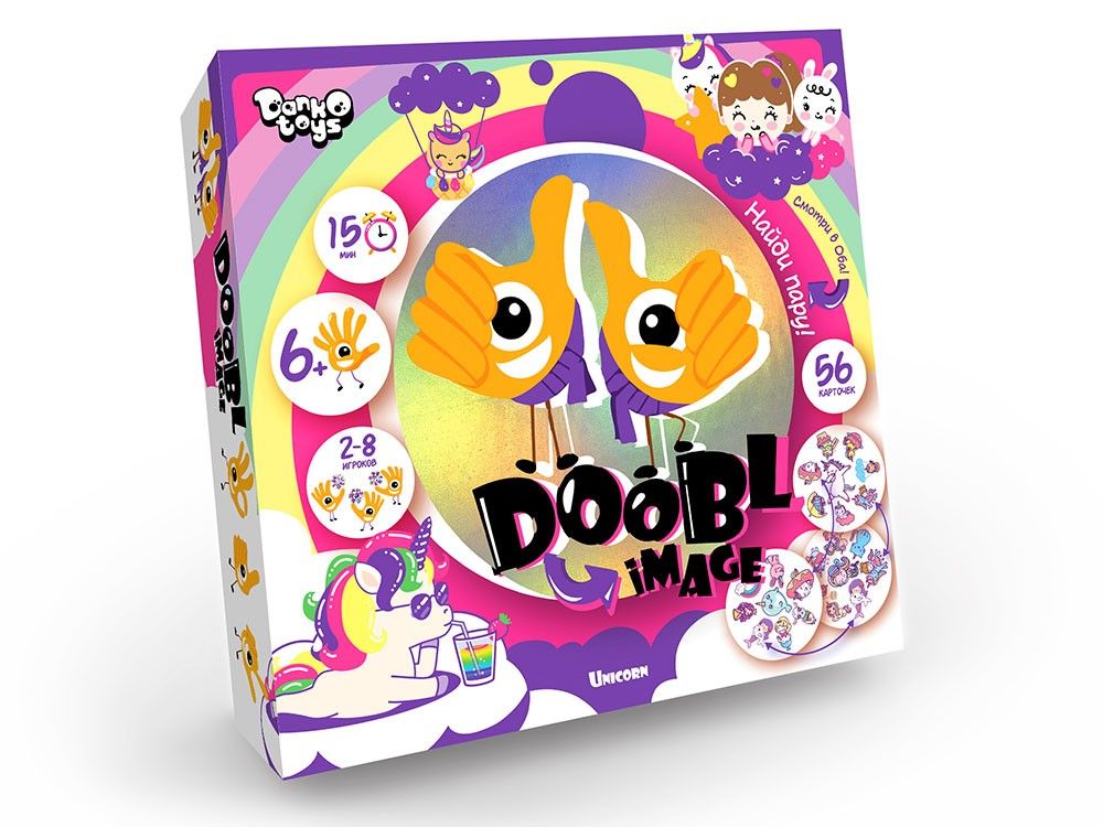 Настольная игра "Doobl image: Unicorn" рус