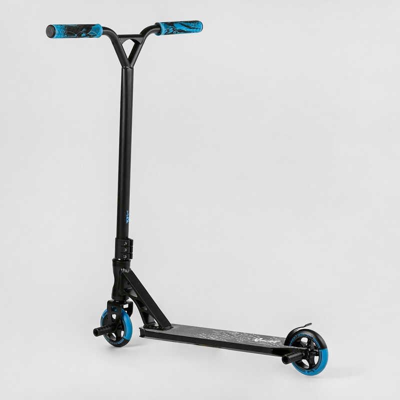 Самокат трюковий "Best Scooter. Reactor" (HIC-система, ПЕГИ, алюмінієвий диск та дека, колеса PU, d=110 мм, ширина керма 55 см) фото 14 Самокат трюковий "Best Scooter. Reactor" (HIC-система, ПЕГИ, алюмінієвий диск та дека, колеса PU, d=110 мм, ширина керма 55 см) фото 14