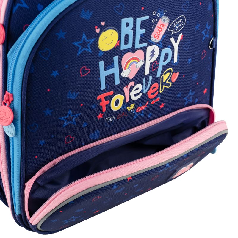 Рюкзак GoPack Education каркасний 597M-3 Be Happy фото 14 Рюкзак GoPack Education каркасний 597M-3 Be Happy фото 14
