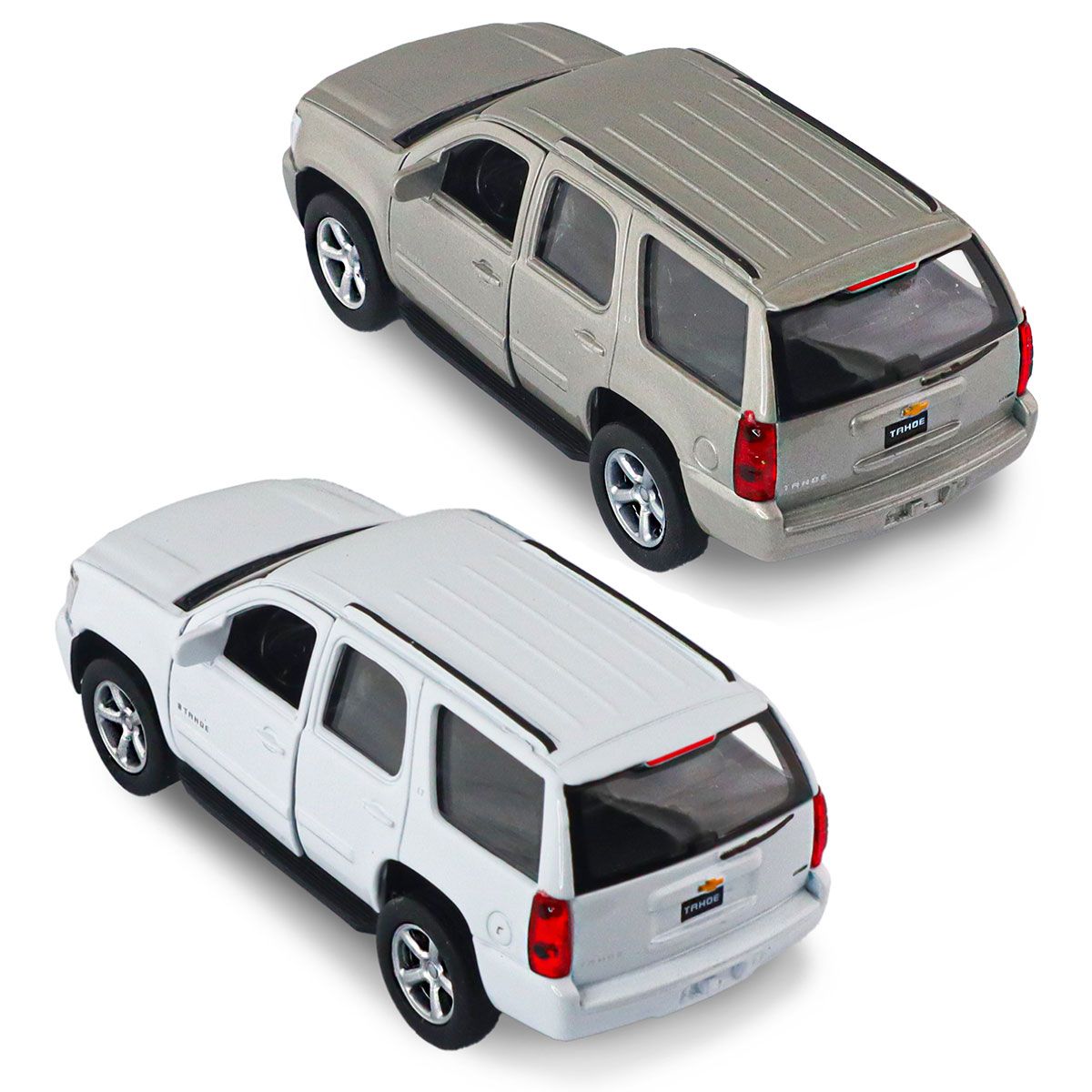 Автомодель - Chevrolet Tahoe 2008 (білий, сірий)  фото 14