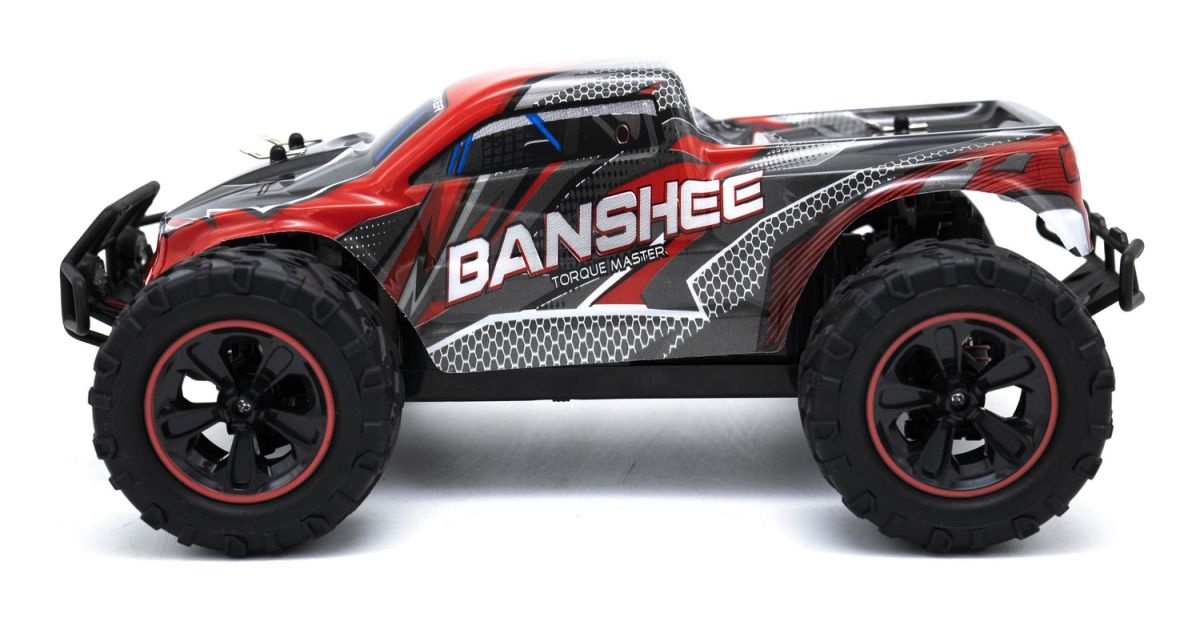 Машинка на р/к Banshee 4x4, 30км/ч, пропорциональное управление, светящиеся фары, 7. 4В/1300мАч  фото 14
