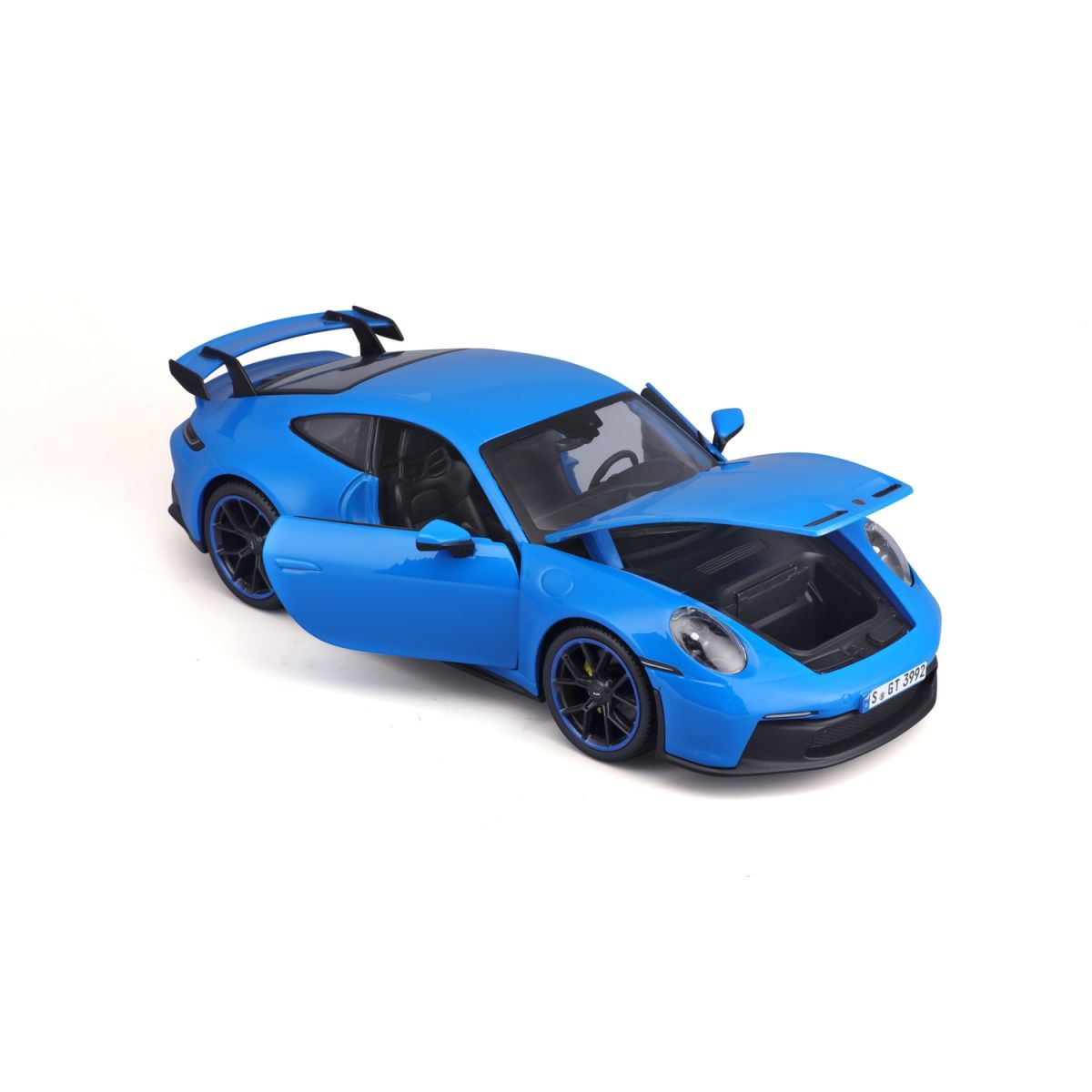Автомодель в масштабе 1:18 - 2022 Porsche 911 GT3 синий  фото 14