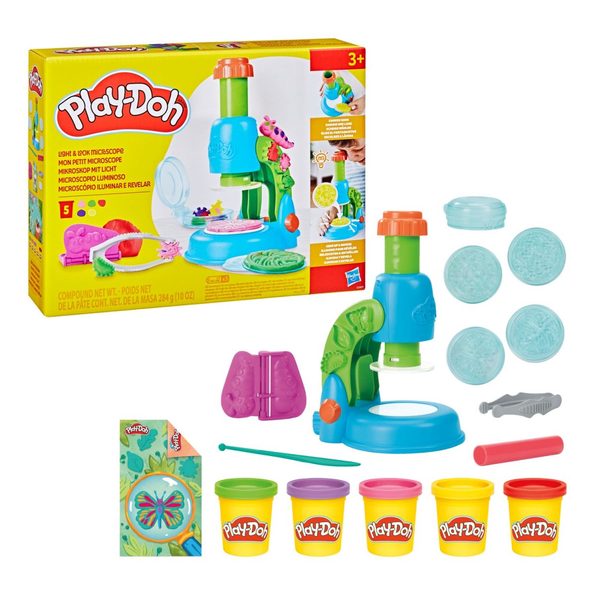 Play-Doh Набор для творчества с массой для лепки Микроскоп  фото 14