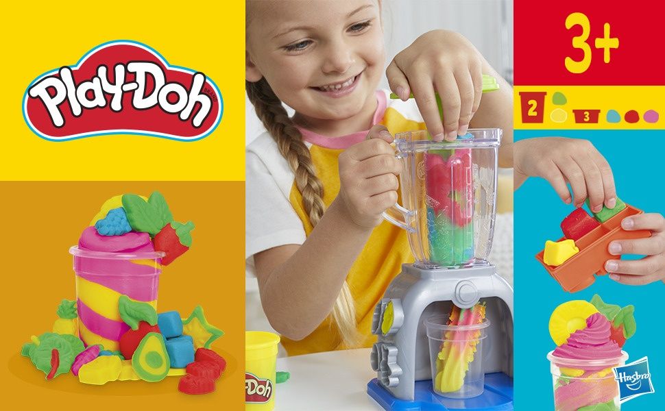Play-Doh Набір для творчості з пластиліном Блендер та смузі  фото 14