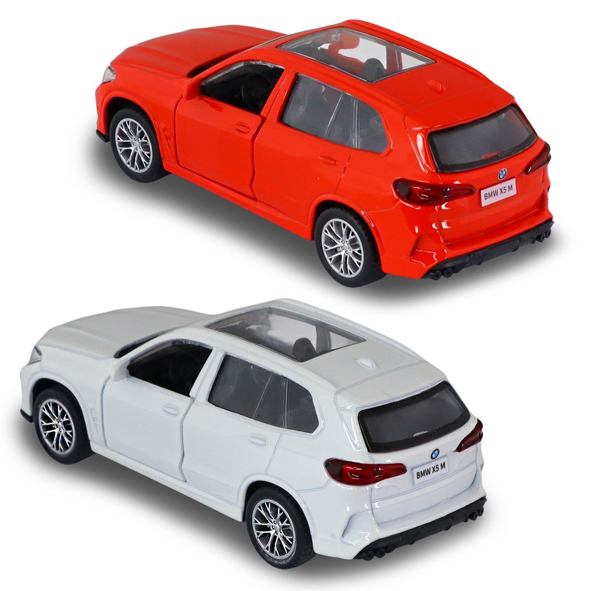 Автомодель – BMW X5 M (білий, червоний)  фото 14